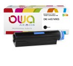 Toner remanufacturé OWA - standard - Noir - pour OKI 44574905