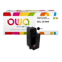 Toner remanufacturé OWA - haute capacité - Noir - pour DELL 593-11140, 593-11016
