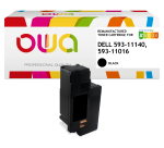 Toner remanufacturé OWA - haute capacité - Noir - pour DELL 593-11140, 593-11016