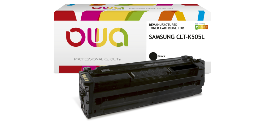 Toner remanufacturé OWA - standard - Noir - pour SAMSUNG CLT-K505L/ELS