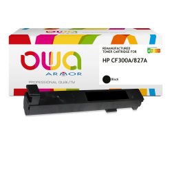 Toner remanufacturé OWA - standard - Noir - pour HP CF300A