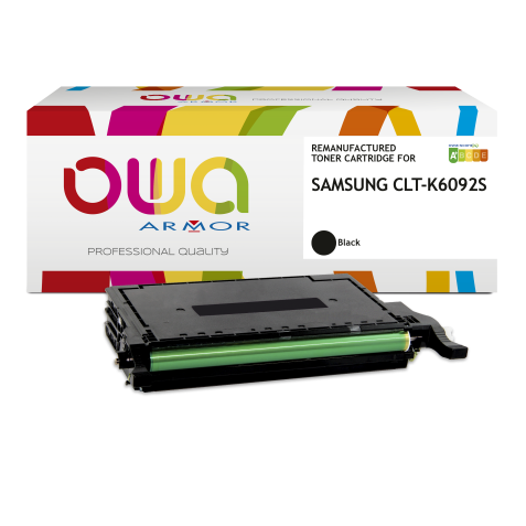 Toner remanufacturé OWA - standard - Noir - pour SAMSUNG CLT-K6092S/ELS