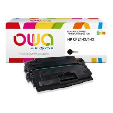 Toner remanufacturé OWA - haute capacité - Noir - pour HP CF214X