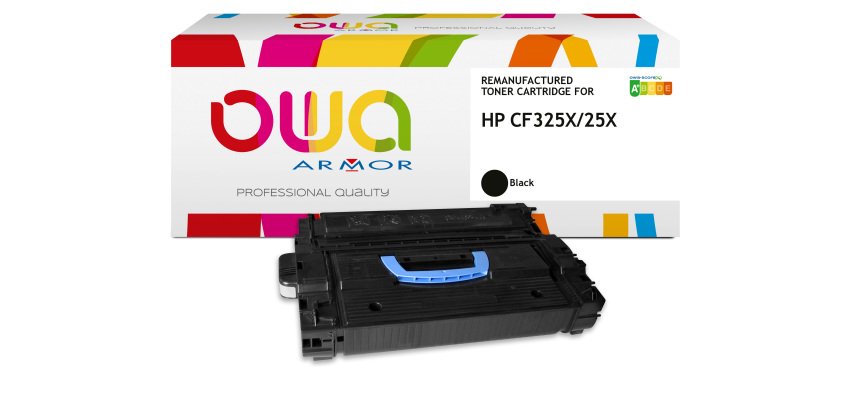 OWA wiederaufbereitete Tonerkartusche - hohe Kapazität - Schwarz - für HP CF325X