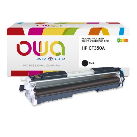Toner remanufacturé OWA - standard - Noir - pour HP CF350A