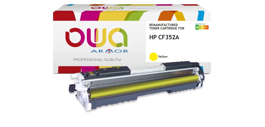 Toner remanufacturé OWA - standard - pour HP CF351A