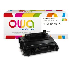 Toner remanufacturé OWA - standard - Noir - pour HP CF281A