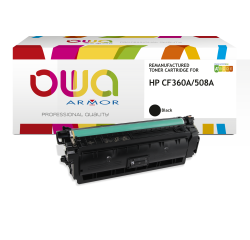 EN_Toner remanufacturé OWA - standard - Noir - pour HP CF360A