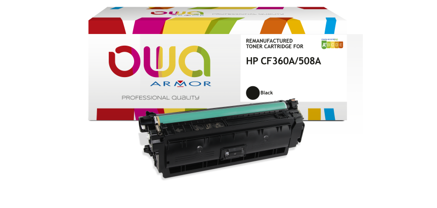 Toner remanufacturé OWA - standard - Noir - pour HP CF360A