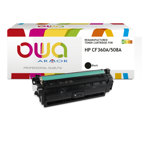 Toner remanufacturé OWA - standard - Noir - pour HP CF360A