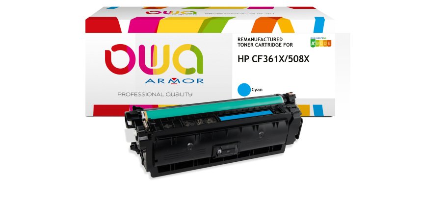 Toner remanufacturé OWA - haute capacité - pour HP CF361X