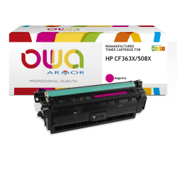 Toner remanufacturé OWA - haute capacité - Magenta - pour HP CF363X