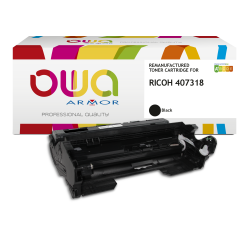 Remanufactured Drum OWA - Standard - Black - for RICOH 407324