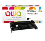 Toner remanufacturé OWA - standard - Noir - pour HP CF226A