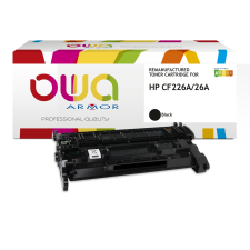 Toner remanufacturé OWA - standard - Noir - pour HP CF226A