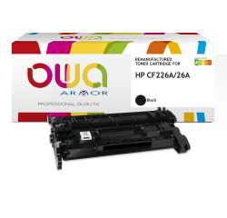 Toner remanufacturé OWA - standard - Noir - pour HP CF226A