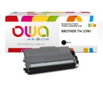 Toner remanufacturé OWA - très très haute capacité - Noir - pour BROTHER TN-3390