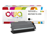 Toner remanufacturé OWA - très très haute capacité - Noir - pour BROTHER TN-3390