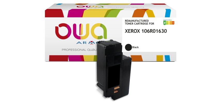 Toner remanufacturé OWA - très très haute capacité - Noir - pour XEROX 106R01630