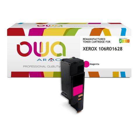 Toner remanufacturé OWA - très très haute capacité - Magenta - pour XEROX 106R01628