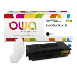 Toner remanufacturé OWA - standard - Noir - pour KYOCERA TK-3150