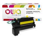 Toner remanufacturé OWA - haute capacité - pour LEXMARK X792X2CG, X792X1CG