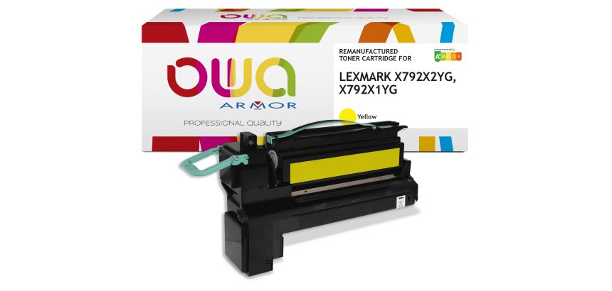 Toner remanufacturé OWA - haute capacité - pour LEXMARK X792X2CG, X792X1CG
