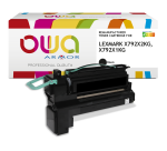 Toner remanufacturé OWA - haute capacité - Noir - pour LEXMARK X792X2KG, X792X1KG