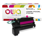 Toner remanufacturé OWA - haute capacité - pour LEXMARK X792X2CG, X792X1CG