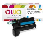 Toner remanufacturé OWA - haute capacité - pour LEXMARK C792X2CG, C792X1CG