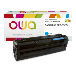 Toner remanufacturé OWA - standard - pour SAMSUNG CLT-C505L/ELS