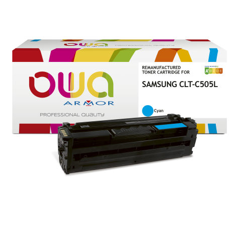 Toner remanufacturé OWA - standard - pour SAMSUNG CLT-C505L/ELS