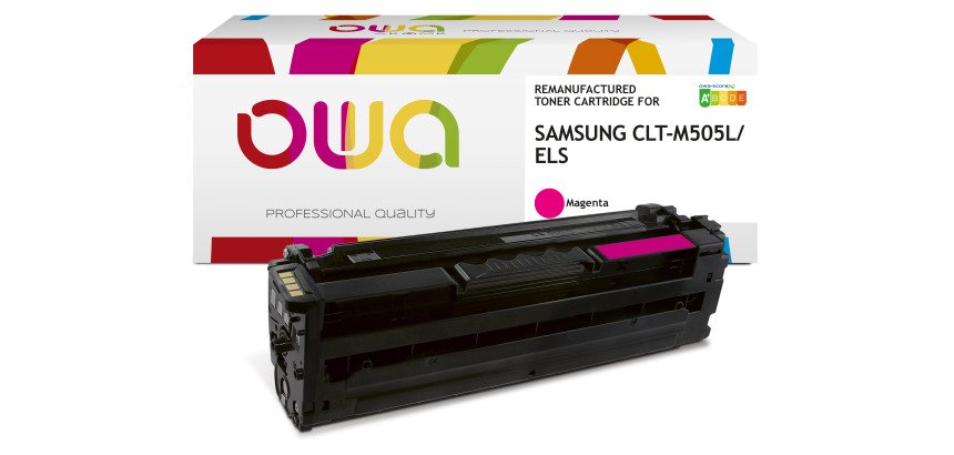 Toner remanufacturé OWA - standard - pour SAMSUNG CLT-C505L/ELS