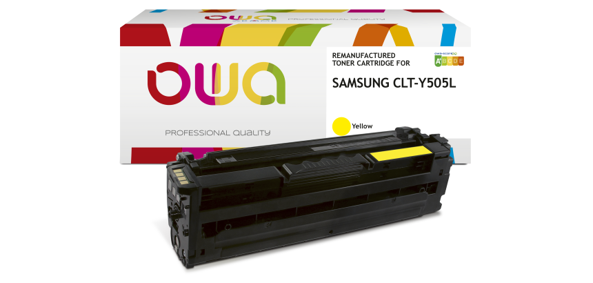 Toner remanufacturé OWA - standard - pour SAMSUNG CLT-C505L/ELS