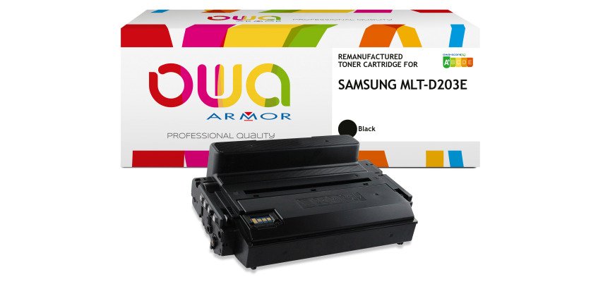 OWA Remanufactured Toner - High Capacity - Black - for SAMSUNG MLT-D203E/ELS