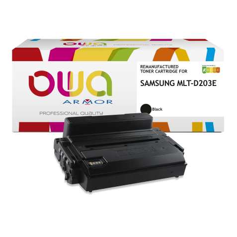 Toner remanufacturé OWA - haute capacité - Noir - pour SAMSUNG MLT-D203E/ELS