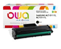 EN_Toner remanufacturé OWA - haute capacité - Noir - pour SAMSUNG MLT-D111S/ELS, MLT-D111L/ELS