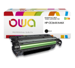 Toner remanufacturé OWA - haute capacité - Noir - pour HP CE264X