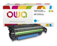 Toner remanufacturé OWA - standard - pour HP CF031A