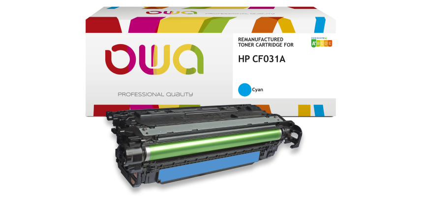 Toner remanufacturé OWA - standard - pour HP CF031A