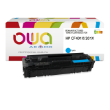 Toner remanufacturé OWA - haute capacité - pour HP CF401X