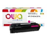 Toner remanufacturé OWA - standard - pour HP CF401A