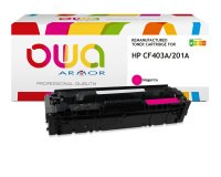 Toner remanufacturé OWA - standard - pour HP CF401A