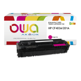 Toner remanufacturé OWA - standard - pour HP CF401A