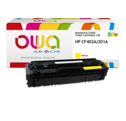 Toner remanufacturé OWA - standard - pour HP CF401A