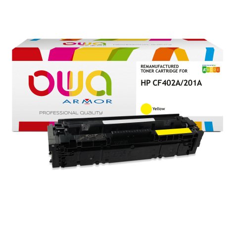 Toner remanufacturé OWA - standard - pour HP CF401A