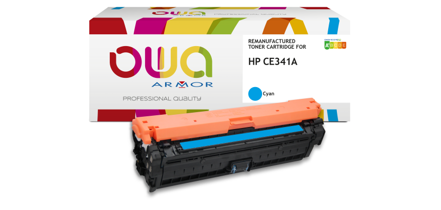 Toner remanufacturé OWA - standard - pour HP CE341A