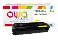 Gereviseerde toner OWA - hoge capaciteit - voor HP CF401X