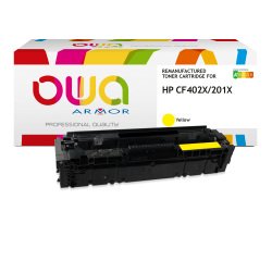 Toner remanufacturé OWA - haute capacité - pour HP CF401X