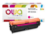 Toner remanufacturé OWA - standard - pour HP CE343A